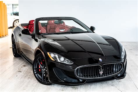 used maserati grancabrio price.